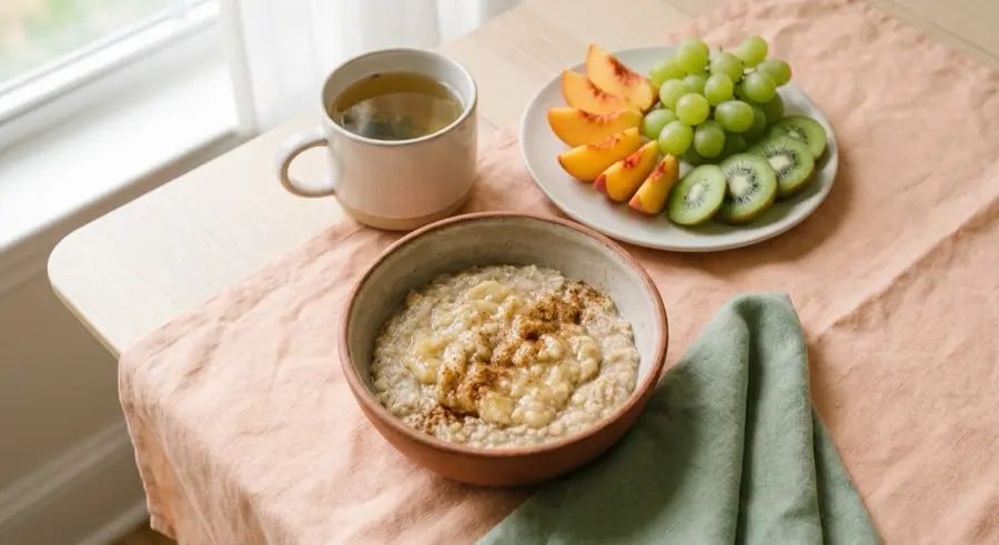 Café da manhã leve e detox da semana 1